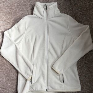 Amazon Essentials Women's Ivory Fleece Jacket